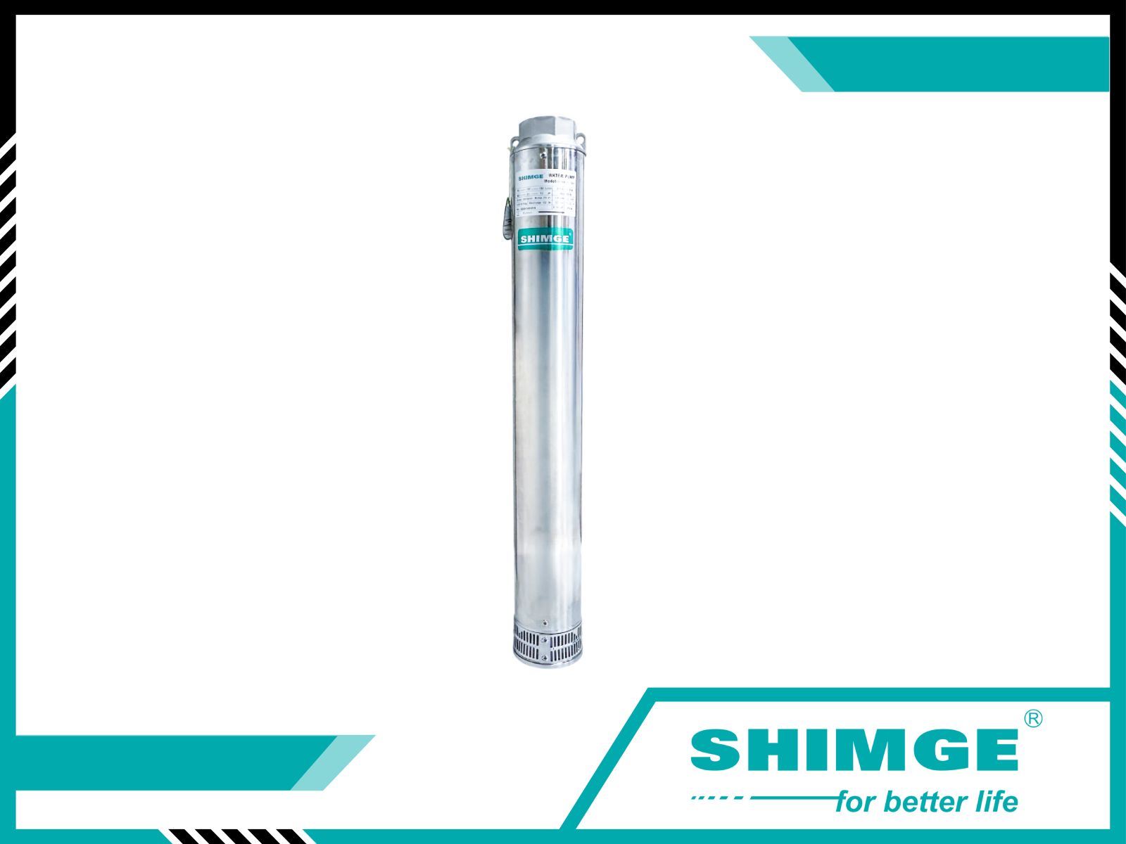 MÁY BƠM HỎA TIỄN SHIMGE 4SP3/30-2.2KW (2.2kW / 3HP)