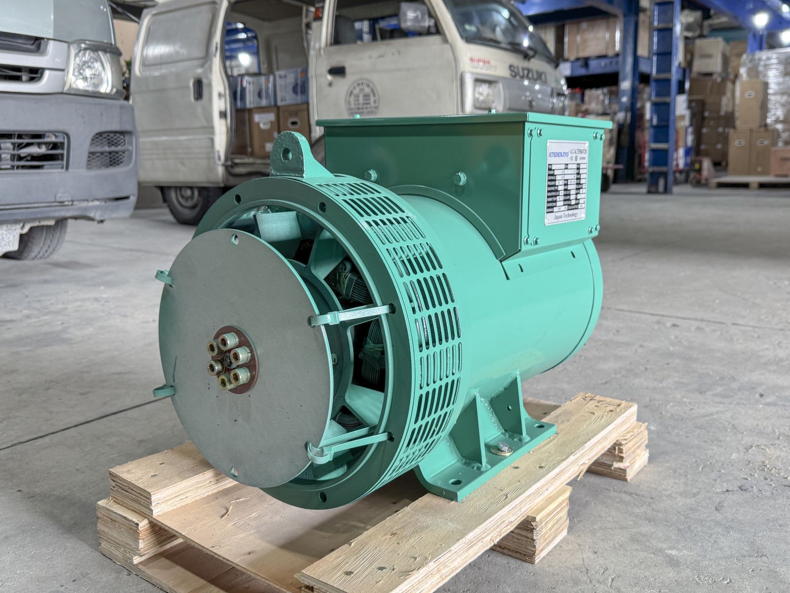 Đầu phát điện 20kVA - 1 pha 1 bạc đạn