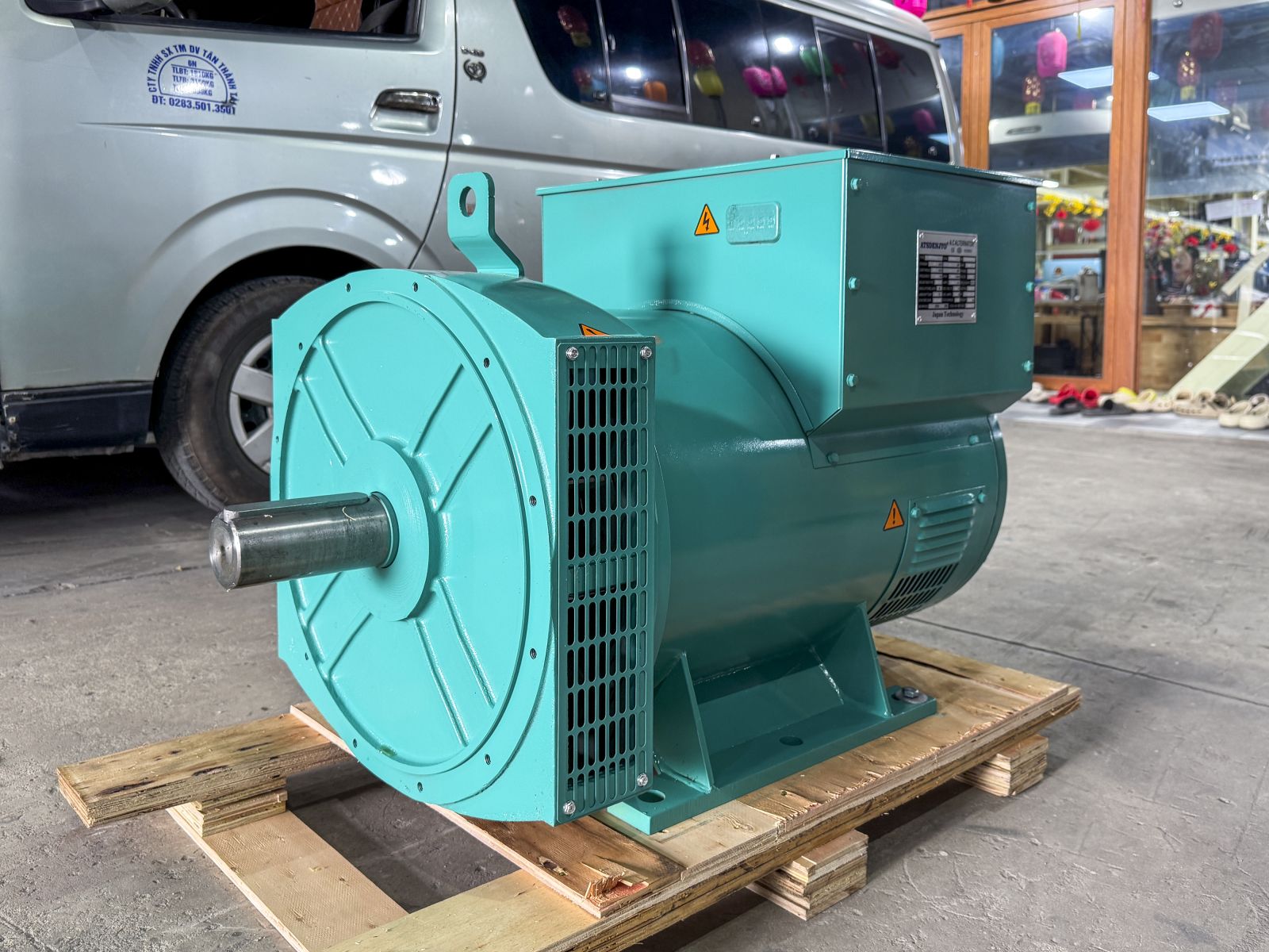 Đầu phát điện 90kVA - 1 pha 2 bạc đạn