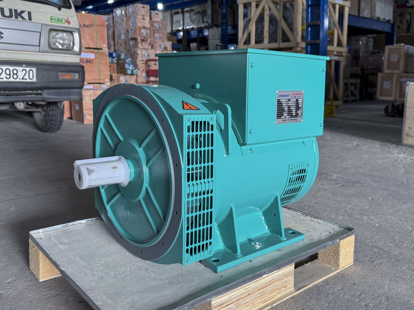 Đầu phát điện 50kVA - 3 pha 2 bạc đạn
