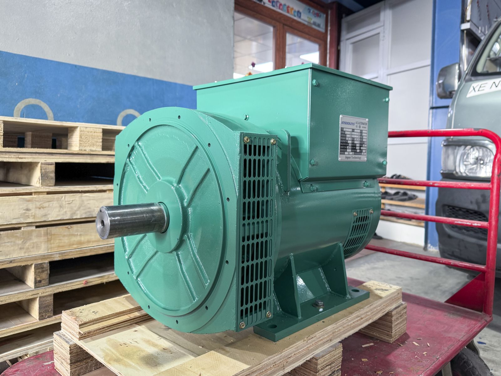Đầu phát điện 45kVA - 3 pha 2 bạc đạn