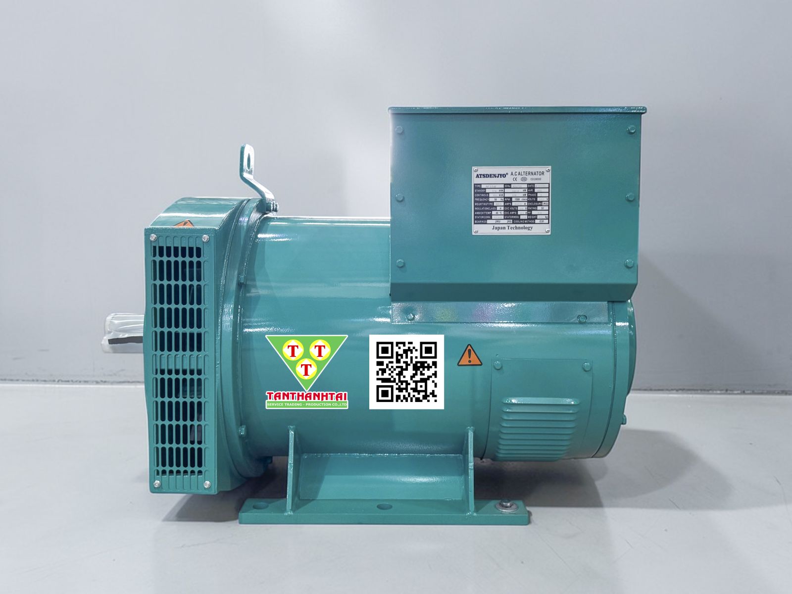 Đầu phát điện 160kVA - 3 pha 2 bạc đạn