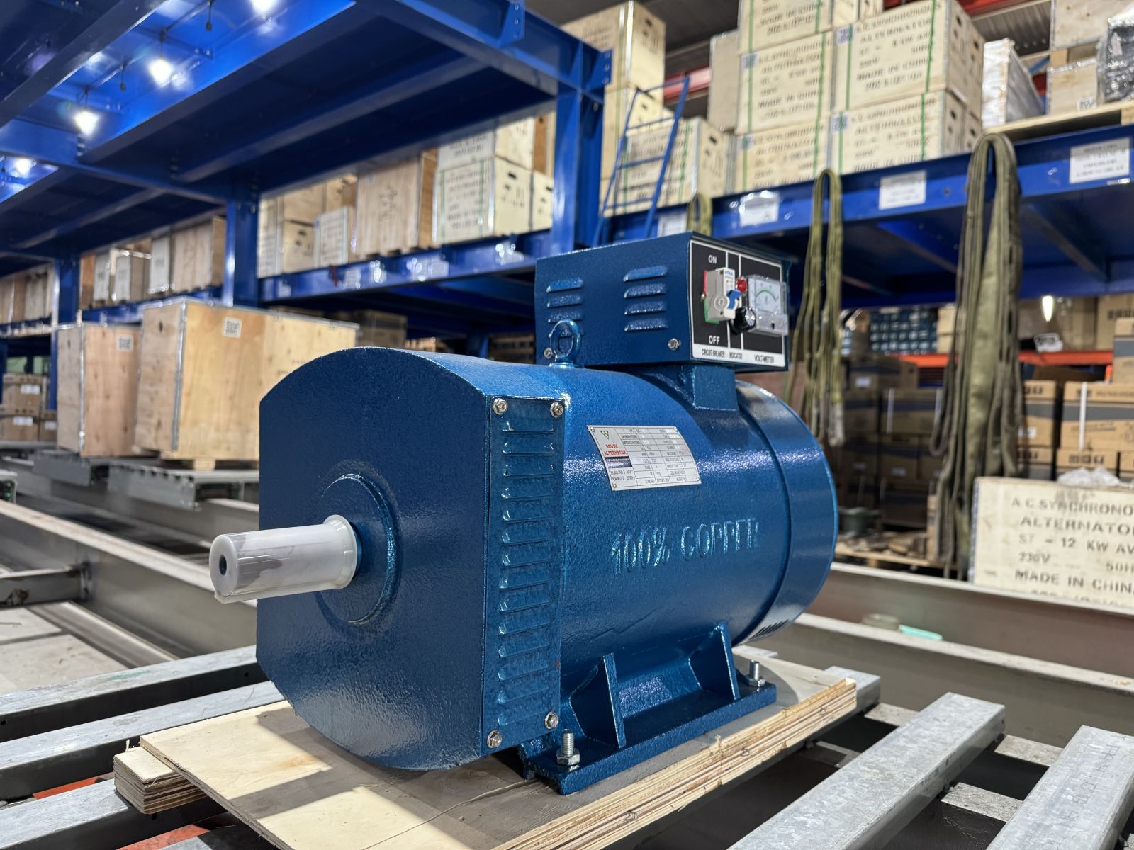 Đầu phát điện ST 5kw - 1 pha 2 bạc đạn