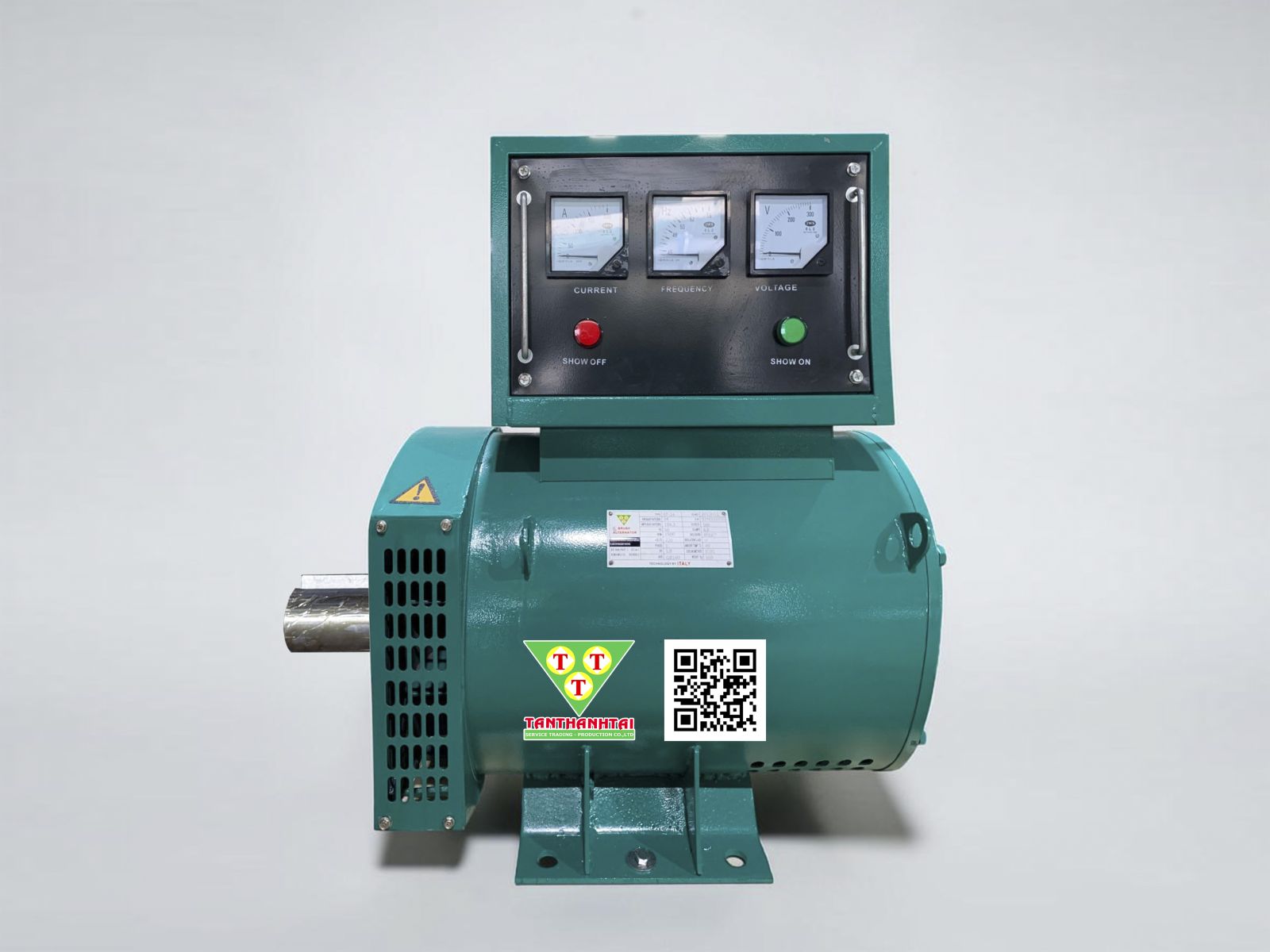 Đầu phát điện ST 30kw - 1 pha 2 bạc đạn