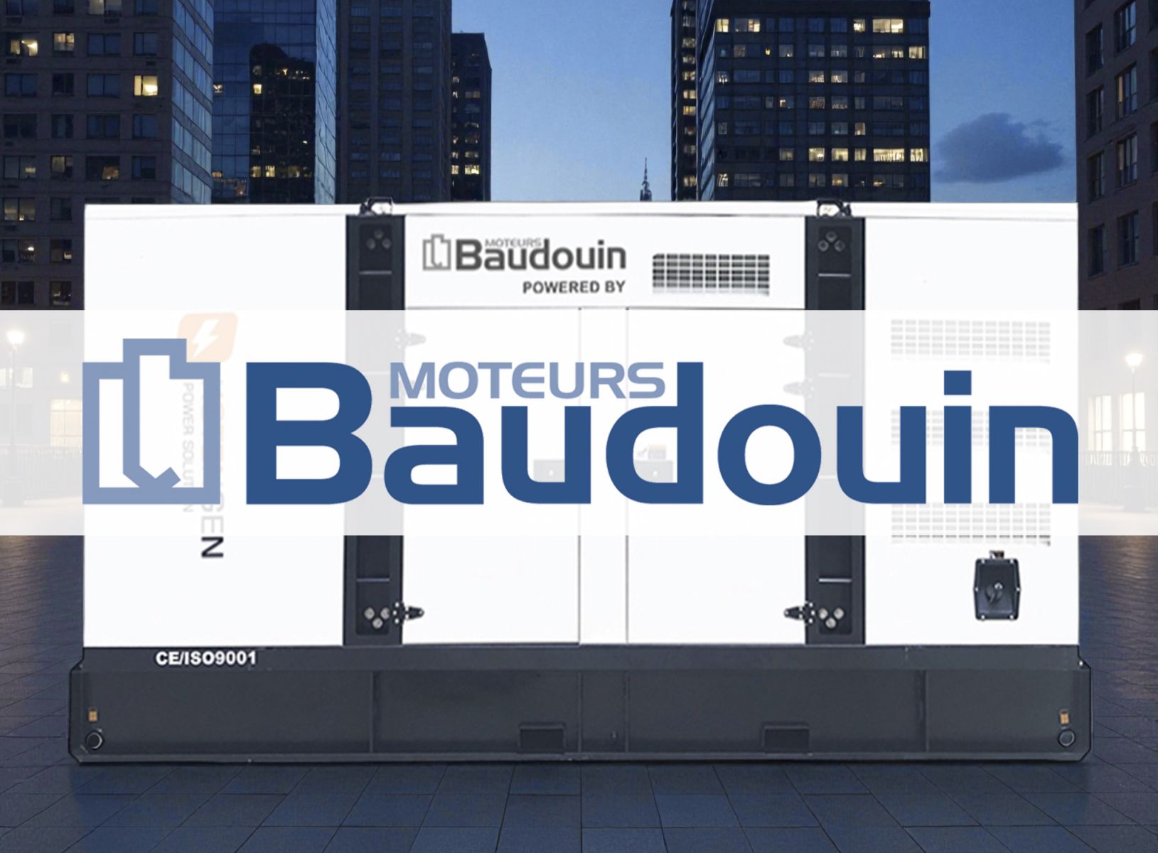 Máy phát điện BAUDOUIN - Nhập khẩu mới 100%